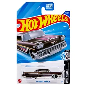 2025 Hot Wheels  '58 Chevy Impala,Deep Purple, White Pinstripes