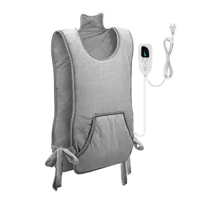 Upper body Heating Pad Pain Relief, 17"x(27x2)" Weighted Heating Pad for Neck and Shoulder and Abdomen, Multi-functional Fast-Heating with 6 Settings, Auto Shut-Off Full Body Heating Pad, Gifts for Women-Washable