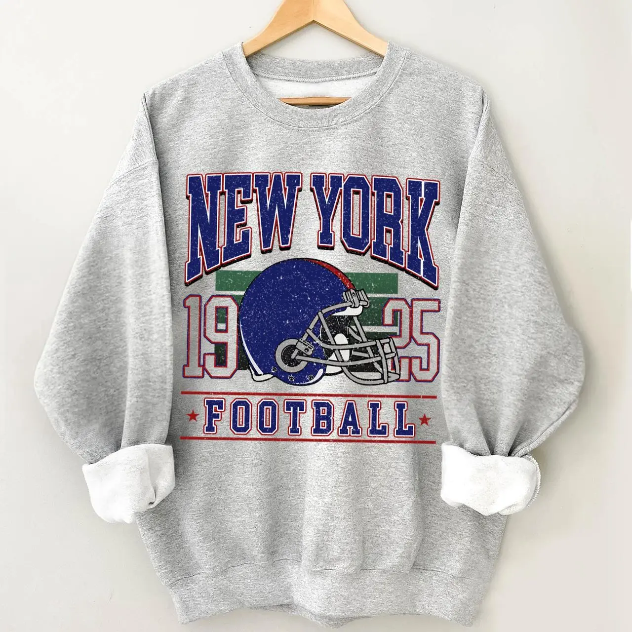 Vintage Giant Style Football Sweatshirt, Giant Football Crewneck,  Giant Football Fan Gifts Sweatshirt, Unisex Gifts For Football Fan