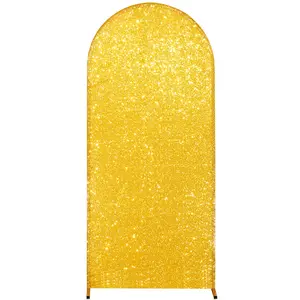 Pailletten bruiloft boog standaard cover banket achtergrond cover decoratie boog achtergrond afdekking voor bruiloft verjaardag feest