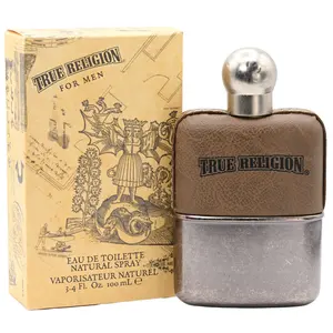 TRUE RELIGION by Christian Audigier 3.3 / 3.4 oz EDT Cologne For Men New in Box