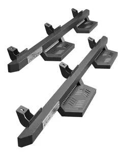 【GARVEE】Running Boards Drop Side Steps for 2018-2024 Jeep Wrangler JL 4 Door, Textured Black Truck Nerf Bars