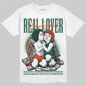 DopeSkill Graphic Tees Dark Green Orange Streetwear Unisex Cool T-Shirt Sneaker Colour Matching Real Lover Graphic