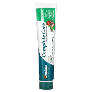 Himalaya Complete Care Toothpaste Fluoride Free, Neem & Pomegranate, 6.17 oz (175 g)