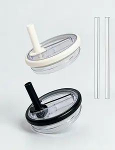 40 oz Tumbler Flip Straw Lid Compatible Cup-Leak-Proof, Drinkware, Includes One Lid and One Straw. St. Patrick's Day