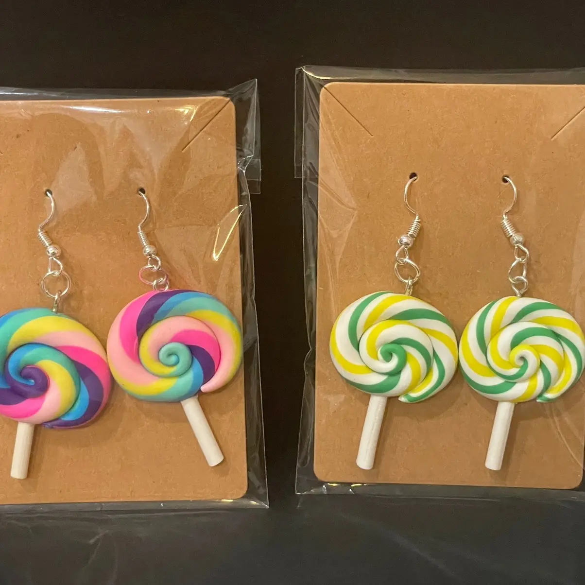 Lollipop Earrings - Earring Sets - Candy Earrings - Womens Earrings - Lollipops