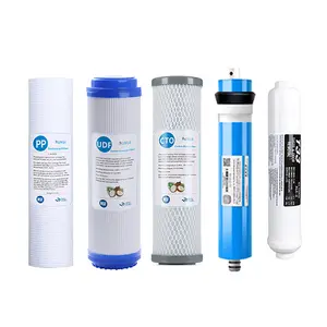75GPD RO Membrane PP sediment Filter GAC CTO T33 Water Filter Replacement for Home Undersink RO Systems Water Purifier