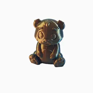 3D Printed Bear Ornaments - Perfect Home Decor for Festive Season