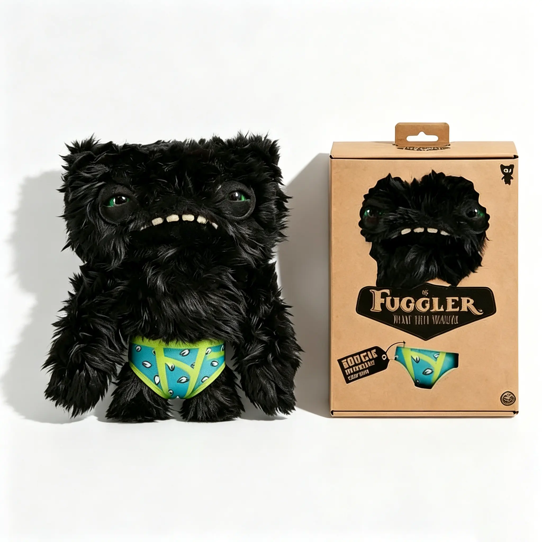 Fuggler Ugly-Cute Monster Stuffed Animal | Big Teeth Design, Quirky Charm, Cuddly Doll Gift for Kids & Collectors, Stuffedanimals