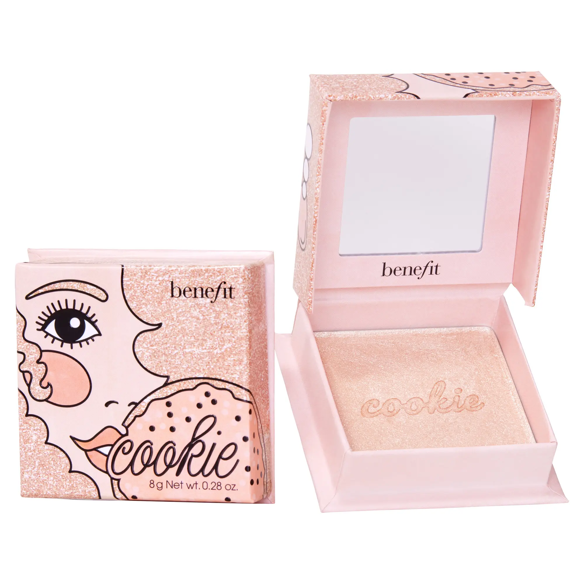 Benefit Cosmetics Cookie Golden Pearl Powder Highlighter Benefit Cosmetics Cookie Golden Pearl Powder Highlighter
