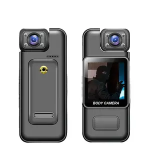 Portable 1080P HD Body Camera, Clip-On Design, 180 Degree Rotating Lens, Ideal for Meetings, Teaching, Travel, Daily Life Recording, Video Camera Recorder