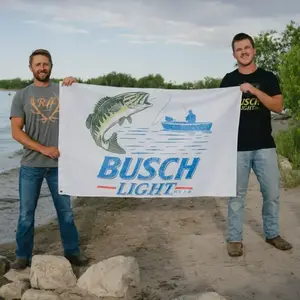 Busch Light Hunting 3x5 Ft Flag For Beers Lovers Summer Banner
