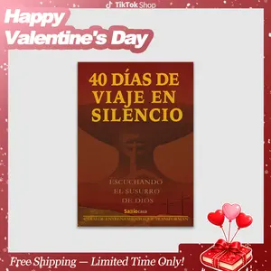 “40 Días de Viaje en Silencio”  Un camino de despertar espiritual.  40 días, 40 silencios, 40 encuentros con Dios y contigo mismo.  Christmas, Christmas gifts, suitable for giving to husband and wife.Happy Valentine's Day! Valentine's Day Gifts