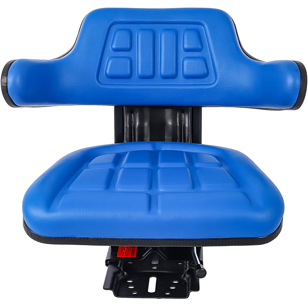 UNIVERSAL TRACTOR SUSPENSION SEAT WITH TILT FITS FORD/NEW HOLLAND 3900 3930 3910 5000 5100 5600 5610 5900 5910,Blue and Yellow
