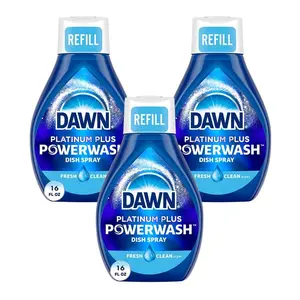 Platinum Powerwash Dish Spray 16 oz. Fresh Scent Dish Soap refill (Multi-Pack 3)