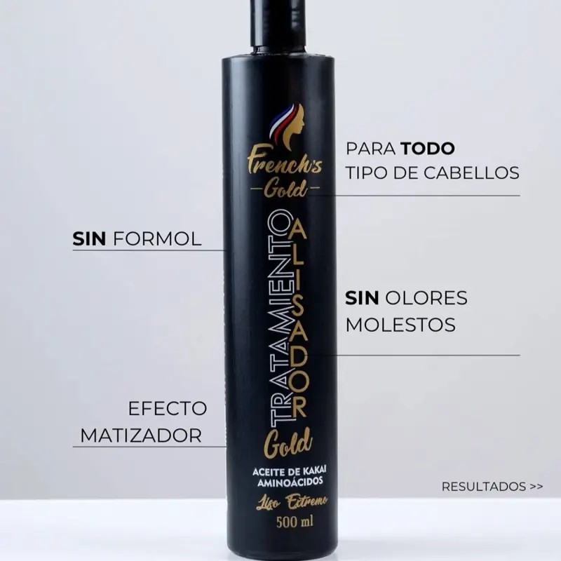 French's Gold Keratin Smoothing Straightening Treatment 500ML
