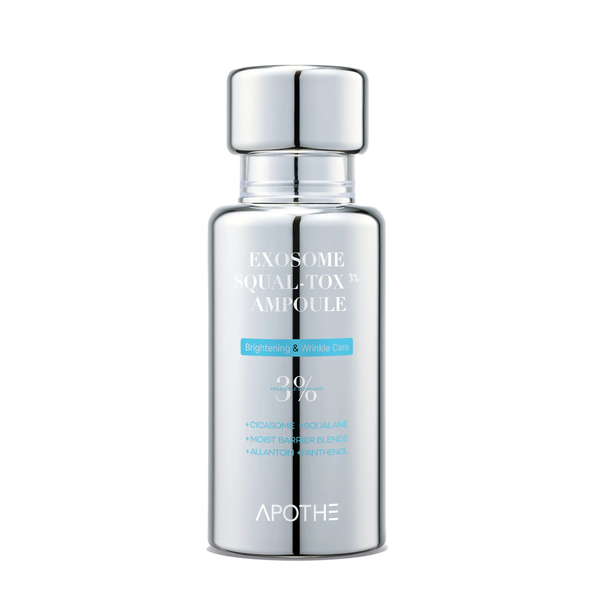 APOTHE Exosome Squal-Tox 3% Ampoule 30ml / 1.01 fl. oz. | Hydrating & Barrier-Repair Serum | Centella Exosome + Squalane