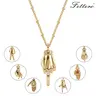 Hand Gesture Gold-plated Necklace for Women – Trendy Dainty Cubic Zirconia Charm, Fashion Statement Jewelry Gift for Daily Wear & Parties DealsForYouDays WeeklyDeals summerwins