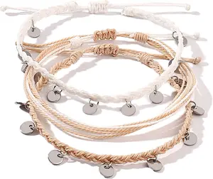 String Ankle Bracelets  Rope Anklets Braided Beach Boho  Anklets Cute Friendship Foot  for Women