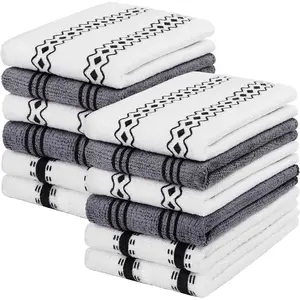 Microfiber Cleaning Cloth, 12 Pack Premium Kitchen Towels, Lint Free, Scratch-Free, Highly Absorbent, Reusable Dish Towels for Kitchen and Household HOMEXCEL kitchen cleaning