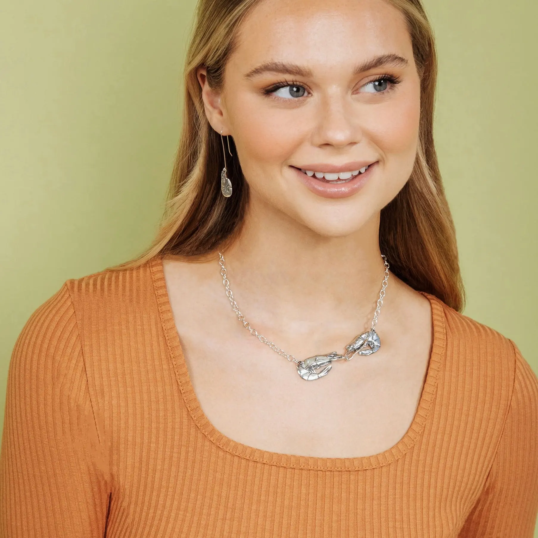 Shrimp Boil Necklace