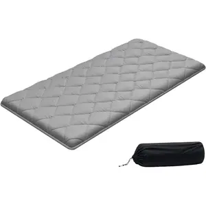VEVOR Japanese Tatami Mat, Foldable Japanese Tatami Mattress, Futon Mattress with Storage Bag Fastener, 9 - Layer Floor Mat for Sleeping, Dorm, Meditation, Yoga, 3.5 inVEVOR Super Brand Day