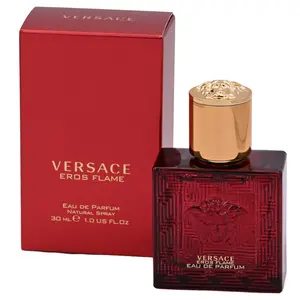 VERSACE Eros Flame Eau de Parfum (EDP) for Men, 1.0 oz Citrus Blend Fragrance for Evening Wear, New in Box