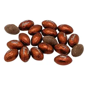 Milk Chocolate Covered Footballs in Resealable Bag – Available in 1 lb, 2 lb, 3 lb, and 5 lb Snack Bags - TikTok Candy Trend Item