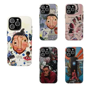 Custom Psychedelic Mac Miller Rubber Smartphone Cover - Tough, Shockproof, Resistance & Protection Accessory for iPhone 11,12,13,14,15,16,17 Pro Max Plus