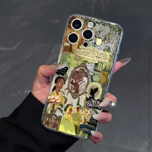 Tiana Princesses Phone Case, Suitable for iPhone 17 Pro Max Air 16 15 14 13 12 11 Pro Max Plus & Samsung Galaxy S26 S25 S24 S23 EDGE Ultra Plus FE Shockproof Camera Protection Phone Cases, Comfort Grip TPU Phone Cover, Ideal Gifts for Valentine, Birthday