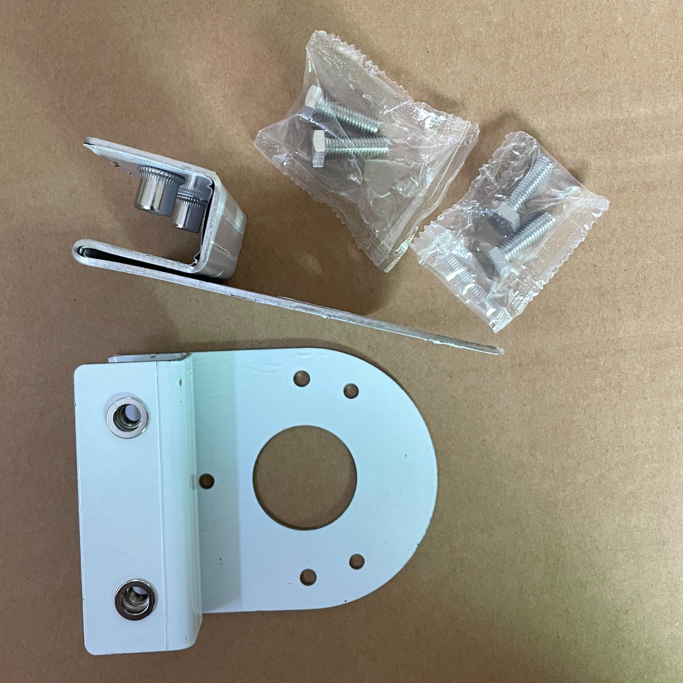 Straight Down Clamp-On Brackets for Watermelon Lights - 2Pcs Stainless Steel Under Glow Mounts, No Drilling for Semi-Trucks & Pickups