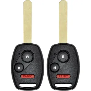 Suitable for 2008-2012 Honda Accord Civic Car Keyless Entry Remote Key Replacement Parts,  2 Pieces