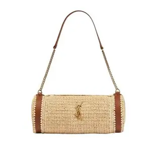 Pre-owned Yves Saint Laurent raffia Shoulder Bags Saint Laurent Cassandre Small Shoulder Bag