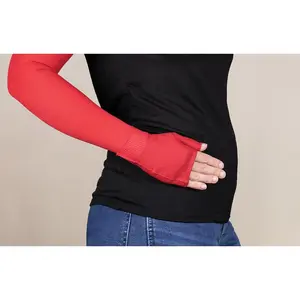 Red Gradient Compression Gauntlet