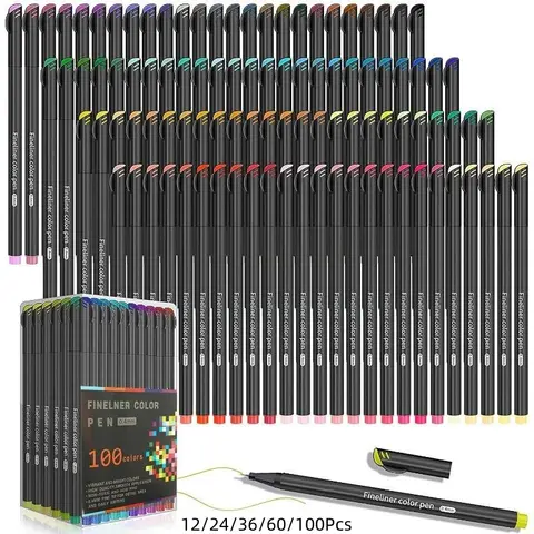 0.4mm Fineliner Pen, Painting Sketch Fine Line Art Markers, Art Drawing Supplies for Students School Home, Art Materials, Drawing Tools
