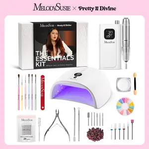 Melodysusie x Prettyndivine SC300F Nail Drill & P-Plus30G Nail Lamp Gift Box