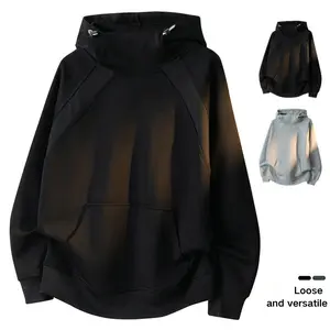 Oversized Hoodie - Loose Fit Polyester Hooded Design for Casual Wear Comfortable and Stylish Versatile Addition to Your Wardrobe