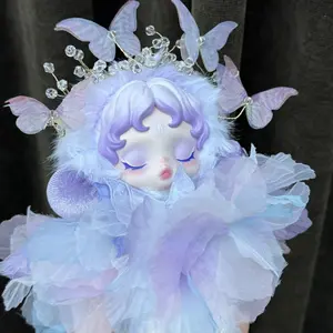 SP winter symphony plush clothes Purple set - dress and hearband(without doll)