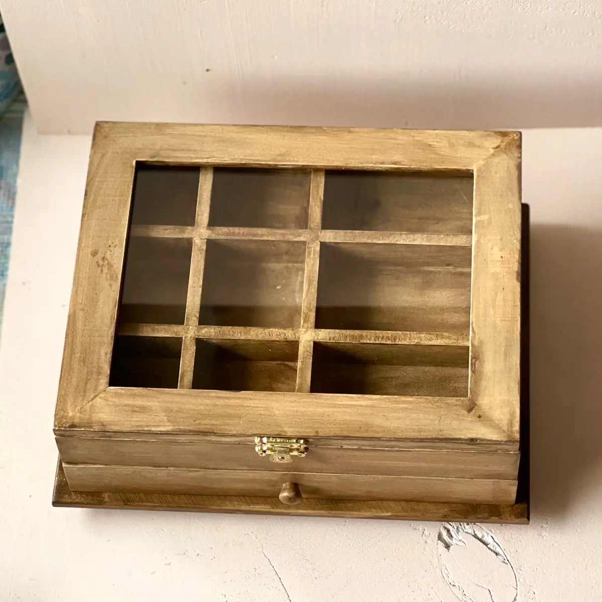 Travel Altar - Stained Wood