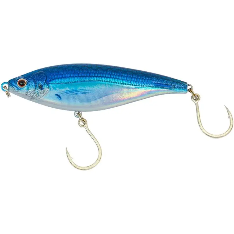 Nomad Design Madscad Autotune 78 Suspending Twitchbait - 3 in Artificial Fishing Lure with Autotune System, HD ABS Construction, Single Hook Set for Saltwater Fishing