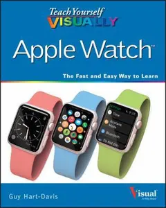 USED Book - Teach Yourself VISUALLY Apple Watch by Hart-Davis (Paperback) - english