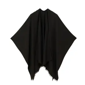 Women's Shawl Wrap Poncho Ruana Cape Cardigan