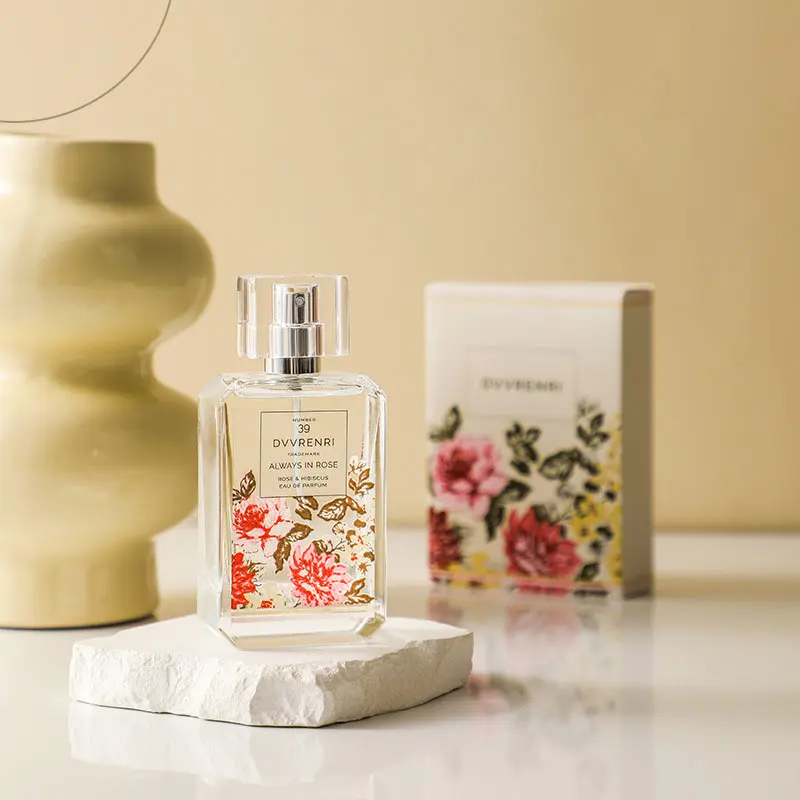 Women's Long-Lasting Floral Eau de Parfum 50ml - Personal Care for Women, Elegant Feminine Floral Bouquet Fragrance with Rich Rose, Jasmine, Osmanthus Scents, Eau De Parfum Women's Fragrance