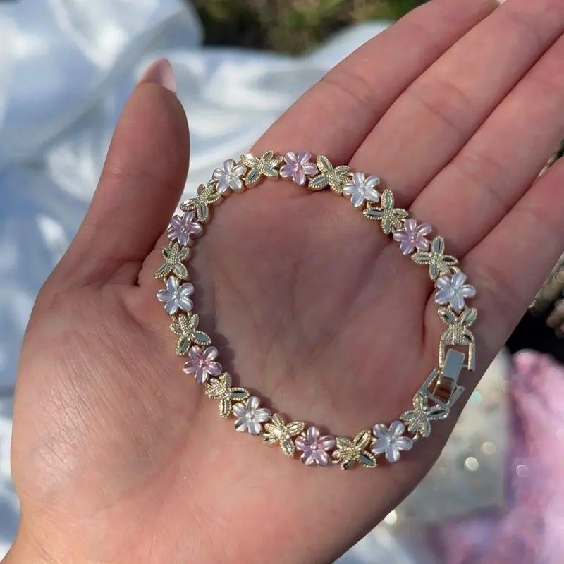 Floral bracelet