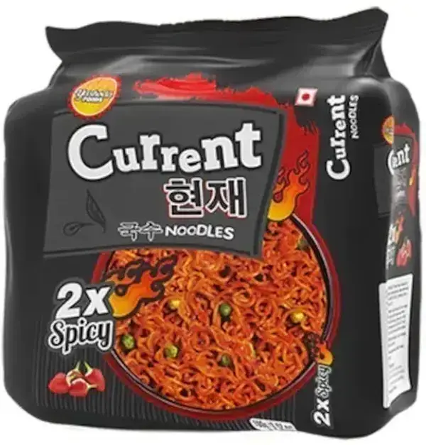 Current  Noodles   2x Spicy  (Pack of 5 ) 100grms per pcs