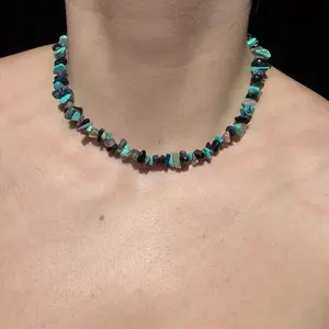 THROAT CHAKRA GEMSTONE CHOKER!