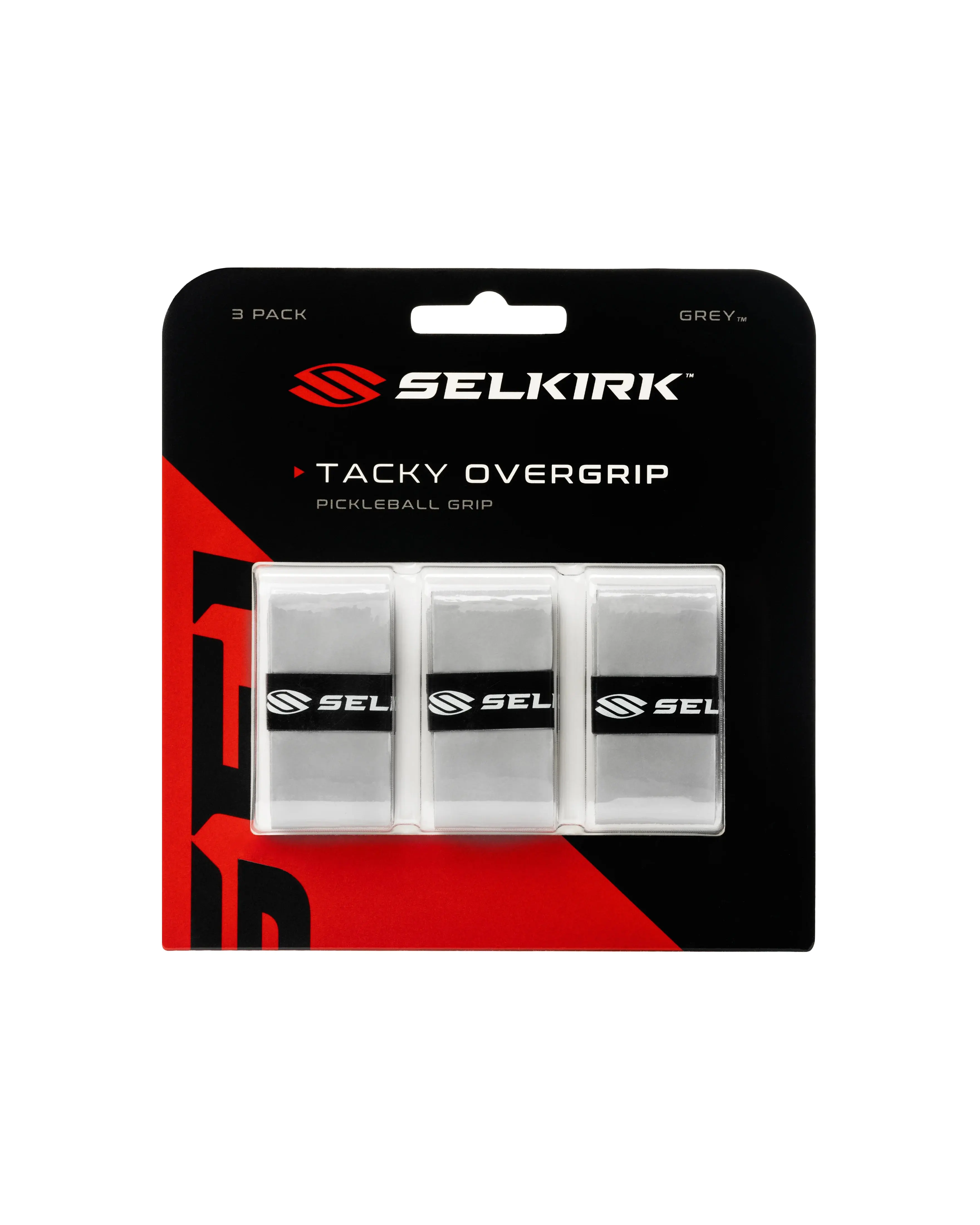 Tacky Pickleball Overgrip 3-Pack, Paddle Tape for Superior Grip with High Durability and Moisture Absorption