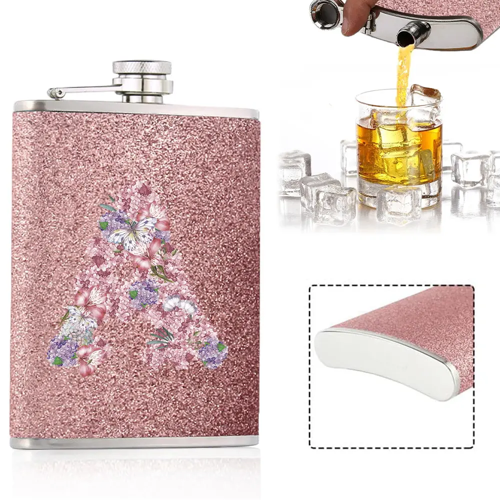 Pocket Flash Alcohol Flask, Leakproof Wine Bottle, Whiskey Case, Men Stainless Steel Water Bottle, Travel Accessories, Gifts