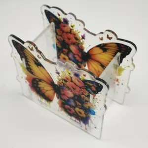 Acrylic pen holder