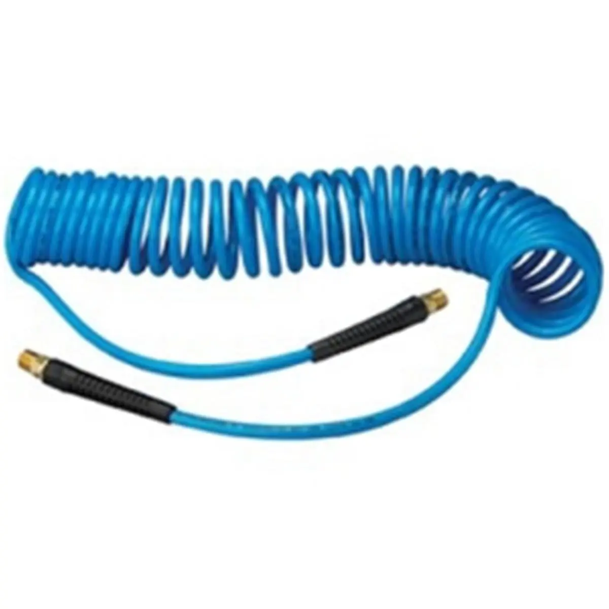 Amflo Poly Coiled Air Hose, 1/4" x 25', Modern High-Quality Tool for Sports, Outdoor, Cycling & Leisure Equipment, Recoil Type, Lightweight Coiled Design, Coiled Length, Flexible Hose